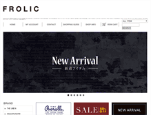 Tablet Screenshot of frolic2012.com